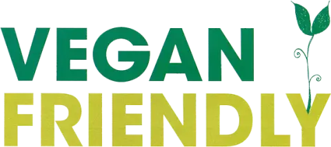 Vegan friendly logo bac online